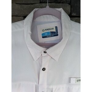 Magellan Fish Gear Shirt‎ Large Pink Relaxed Fit Moisture-Wicking Short sleeve